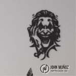 Joker Sonriente – Archivo Decorativo para Corte Láser en MDF o Acrílico - Imagen 3