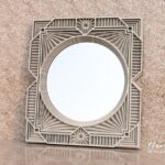 Marco de espejo multicapa DXF para corte láser - Archivo digital en capas para manualidades