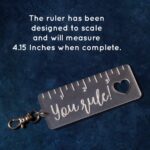 Llavero de Agradecimiento para Corte Láser - Plantilla SVG para Glowforge Descarga Instantánea - Imagen 3