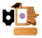 Marco de Fotos de Graduación para Cortes Láser | Descarga Instantánea (SVG, PDF, AI, CDR, DXF) - Imagen 3