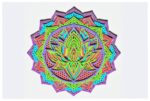 Diseño Lotus en Capas para Corte Láser - Archivos SVG para Cricut y Glowforge - Imagen 3
