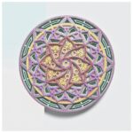 Diseño Mandala en Capas para Corte Láser y Papel - Archivos SVG para Cricut y Glowforge