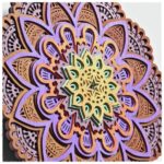 Diseño Mandala V3 Capas para Corte Láser | Archivos SVG para Cricut y Glowforge - Imagen 4