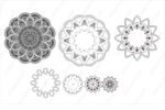 Diseño Mandala V3 Capas para Corte Láser | Archivos SVG para Cricut y Glowforge - Imagen 5