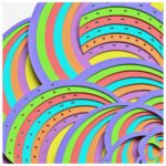 Mandala v6 Diseño en Capas para Corte Láser y Papel | Archivos SVG para Cricut y Glowforge - Imagen 5