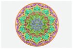 Diseño Mandala V7 para Corte Láser - Archivos SVG para Cricut y Glowforge, Plantillas Layered