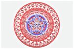 Mandala V8 Diseño Capas para Corte Láser y Papel | Vector SVG para Cricut y Glowforge