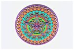 Mandala V8 Diseño Capas para Corte Láser y Papel | Vector SVG para Cricut y Glowforge - Imagen 4