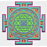 Sri Yantra Mandala para Corte Láser y Cricut - Diseño Vectorial SVG para Decoración y Proyectos DIY