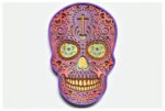 Diseño de Calavera de Azúcar en Capas para Corte Láser y Papel - SVG Mandala para Cricut y Glowforge - Imagen 6