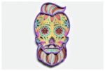 Diseño de Calavera de Azúcar V3 para Corte Láser - Mandala SVG para Cricut y Glowforge - Imagen 7