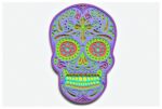 Diseño Caprichoso de Calavera de Azúcar v5 para Corte Láser y Cricut - SVG Mandala para Arte Creativo