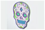 Diseño de Calavera de Azúcar V6 para Corte Láser y Cricut - Mandala SVG para Proyectos Creativos - Imagen 4