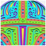 Diseño de Casco Espacial en Capas para Corte Láser y Cricut - Archivo Vector SVG Mandala - Imagen 2