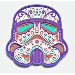 Diseño de Casco Espacial en Capas para Corte Láser y Cricut - Archivo SVG Vectorial