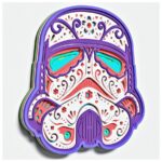 Diseño de Casco Espacial en Capas para Corte Láser y Cricut - Archivo SVG Vectorial - Imagen 3