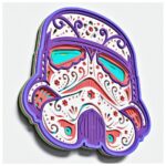 Diseño de Casco Espacial en Capas para Corte Láser y Cricut - Archivo SVG Vectorial - Imagen 4