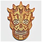 Diseño Villano Espacial en Capas para Corte Láser y Cricut - Archivo Vectorial SVG Mandala - Imagen 6