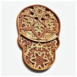 Diseño de Mandala de Calavera para Corte Láser y Cricut - Archivo SVG Descargable - Imagen 4