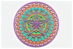 Mandala V8 Diseño Capas para Corte Láser y Papel | Vector SVG para Cricut y Glowforge - Imagen 2