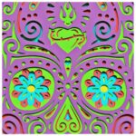 Diseño de Calavera de Azúcar V4 para Corte Láser y Cricut - SVG Mandala para Proyectos Creativos - Imagen 2