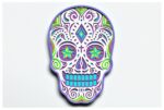 Diseño de Calavera de Azúcar V6 para Corte Láser y Cricut - Mandala SVG para Proyectos Creativos