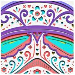 Diseño de Casco Espacial en Capas para Corte Láser y Cricut - Archivo SVG Vectorial - Imagen 5