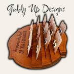 Exhibidor de Aretes SVG para Joyería | Archivos para Glowforge y Corte Láser - Imagen 2