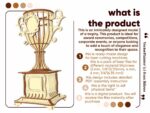 Copa de Trofeo 3D - Archivo de Corte Láser en Madera Contrachapada con Instrucciones de Montaje - Imagen 3