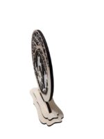 Soporte de columpios para San Valentín - Archivo digital láser SVG, CDR, DXF, AI, PDF para personalizar - Imagen 4