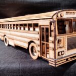 Planos SVG de corte láser para minicasas y Skoolies 1989 a escala 1:25 - Diseño digital descargable