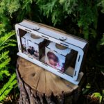 Plantilla de marco de fotos en cubo cortado a láser - Rotación de fotos personalizada - Imagen 2