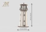 Archivo de corte láser de faro en SVG y DXF - Descarga digital para linterna 3D - Imagen 4