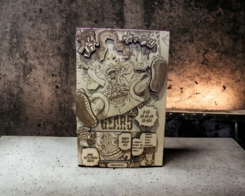 Archivo SVG de Monkey D. Luffy Gear 5 para corte láser - Diseño personalizable y calidad profesional