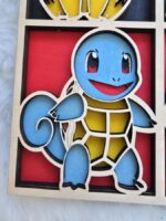 SVG de Pokémon en capas 3D para corte láser - Pikachu, Charmander, Squirtle y Bulbasaur DIY - Imagen 7