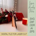 Marco de Fotos de Corazón SVG para Glowforge - Regalo Ideal de San Valentín - Imagen 4