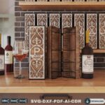 Caja de madera para vino personalizada con corte láser - Regalo elegante y soporte para botellas - Imagen 7