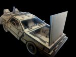 Archivos SVG y PDF para corte láser del DeLorean de Regreso al Futuro - Imagen 2
