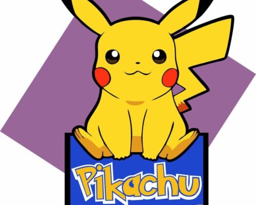 Diseño Pikachu Multicapa SVG para Corte Láser de Madera - Arte Mandala de Anime Vectorial