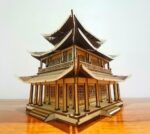 Kit de Pagoda de Madera 3D para Cortadora Láser - Modelos SVG-DXF-AI para Decoración del Hogar - Imagen 6