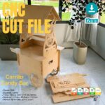 Carrito Candy Bar CNC - Archivo SVG y DXF para Pasteles, Baby Showers y Eventos DIY - Imagen 3