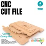 Carrito Candy Bar CNC - Archivo SVG y DXF para Pasteles, Baby Showers y Eventos DIY - Imagen 4