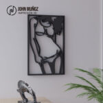 Pasion-cuadro decorativo-picaro-arte para CNC laser - Imagen 3