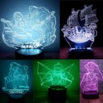 Pack 15 Vectores LED 3D de Anime para Corte Láser – Diseños Editables para Personalización