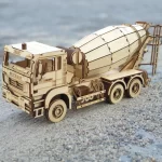 Camión Hormigonera Sitrack para Corte Láser CNC - Diseño Preciso y Personalizable