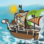 Diseño Corte Láser Going Merry - Barco One Piece Personalizable para Decoración y Regalos