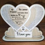 Te Amo en 50 Idiomas - Diseño para Corte Láser CNC Multilingüe y Personalizable