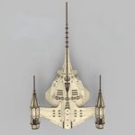 Nave Espacial N1 para Corte Láser - Modelo CNC Estilo The Mandalorian - Imagen 4