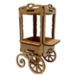 Carrito de Candy Bar para Corte Láser | Diseño Personalizado CNC Profesional