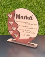 Cuadro Decorativo de Corazones para Mamá – Arte en Corte Láser CNC Personalizado - Imagen 3